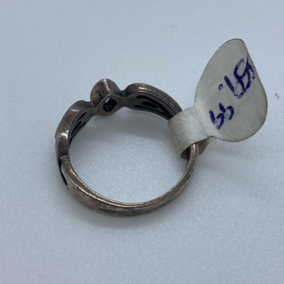 BOGO50 Sterling silver aquamarine ring - Picture 4 of 6